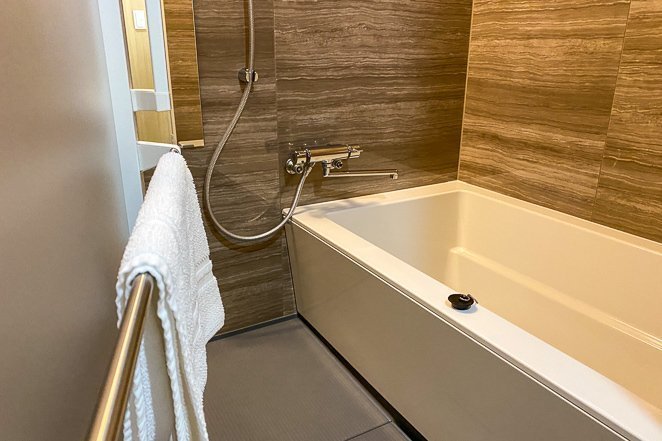 Large Bathtub in a Hotel