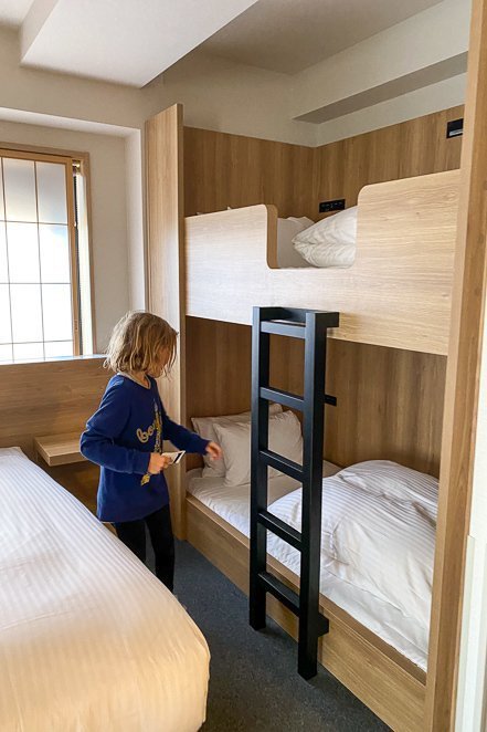 Bunk Beds in the hotel