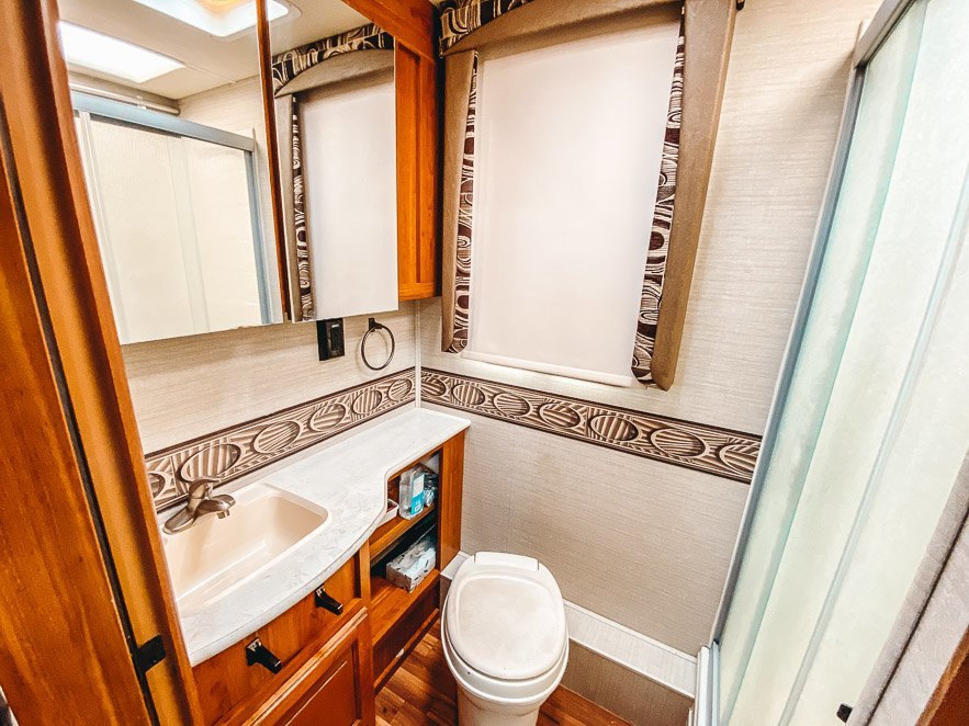 RV Bathroom Storage Ideas