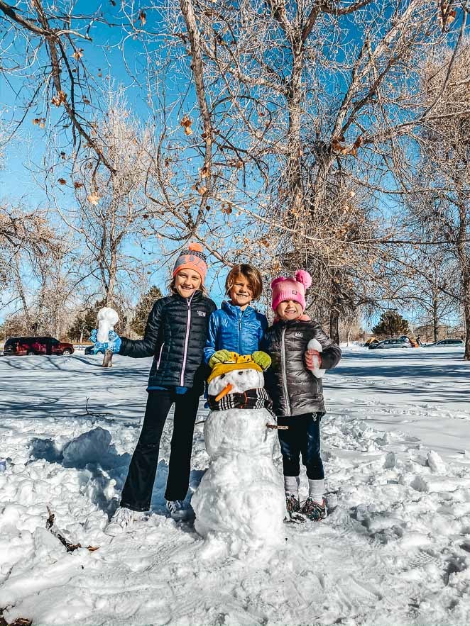 RVing in the winter with kids