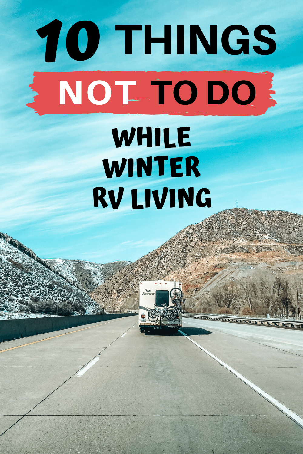 Winter RV Living Winter RV Living