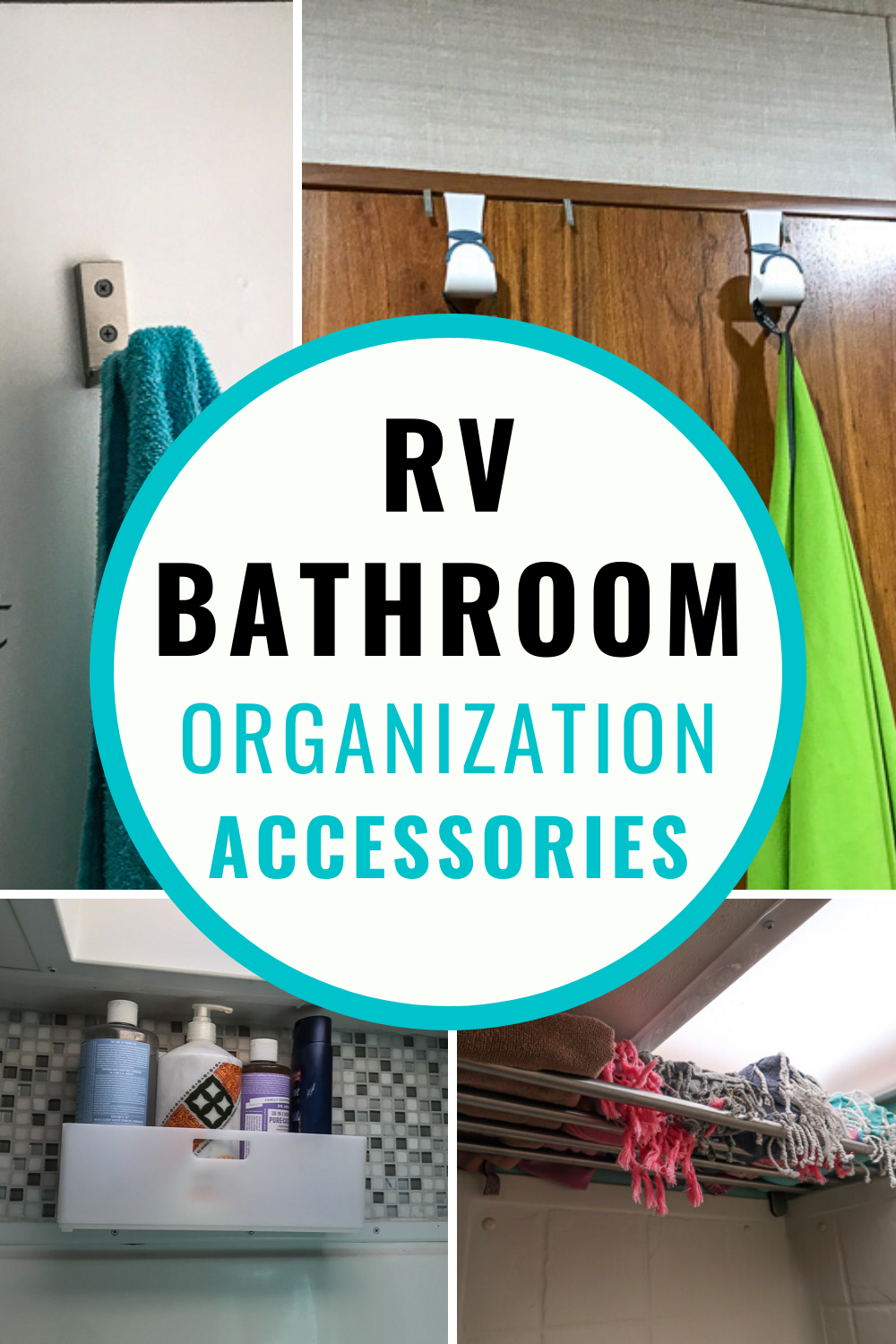 Simple RV Bathroom Storage Solutions