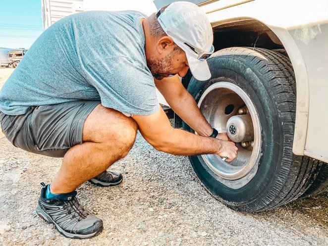 Check RV Tires Check RV Tires