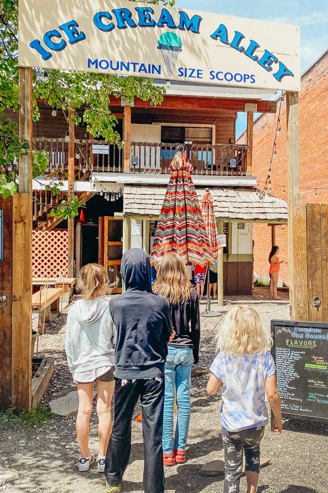 Ice Cream Alley McCall Idaho