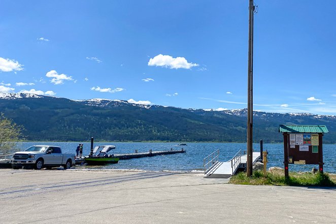 Take your boat out on Lake Cascade