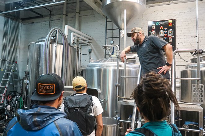 Uber Brew - Get a tour of the brewery