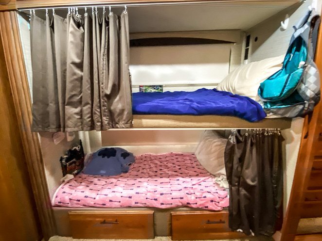 Bunk Beds in Class C RV Bunk Beds in Class C RV
