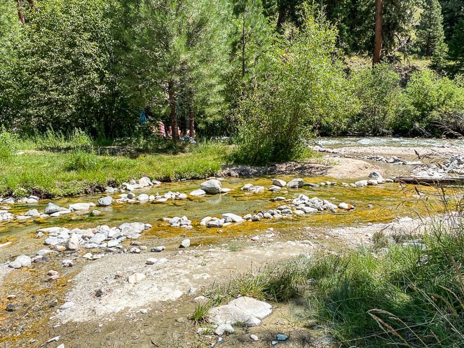 Bonneville Hot Springs shallow pools