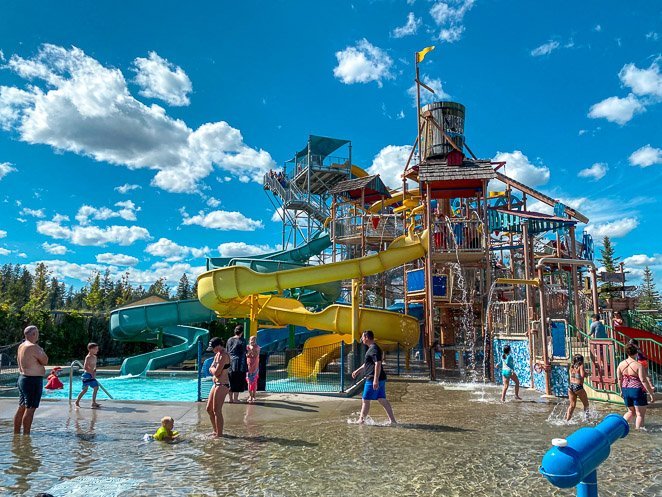 Boulder Beach at Silverwood Theme Park in Idaho