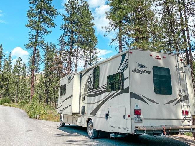 Camping at Pine Flats Campground