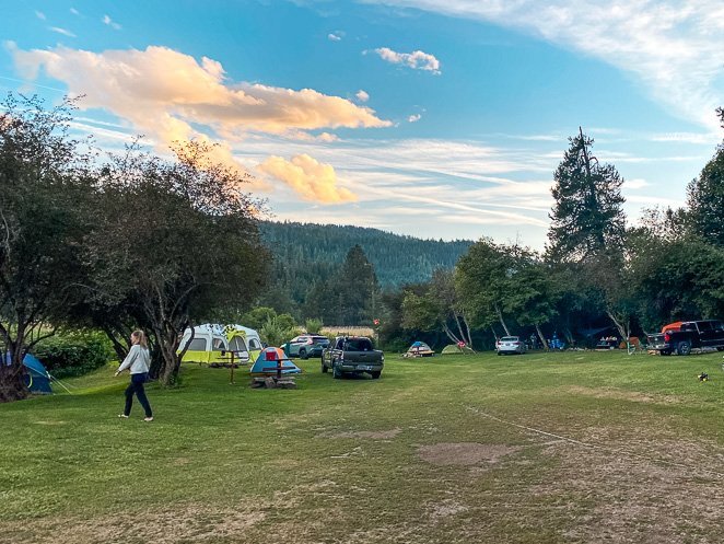 Wolf Lodge Campground Tent Area