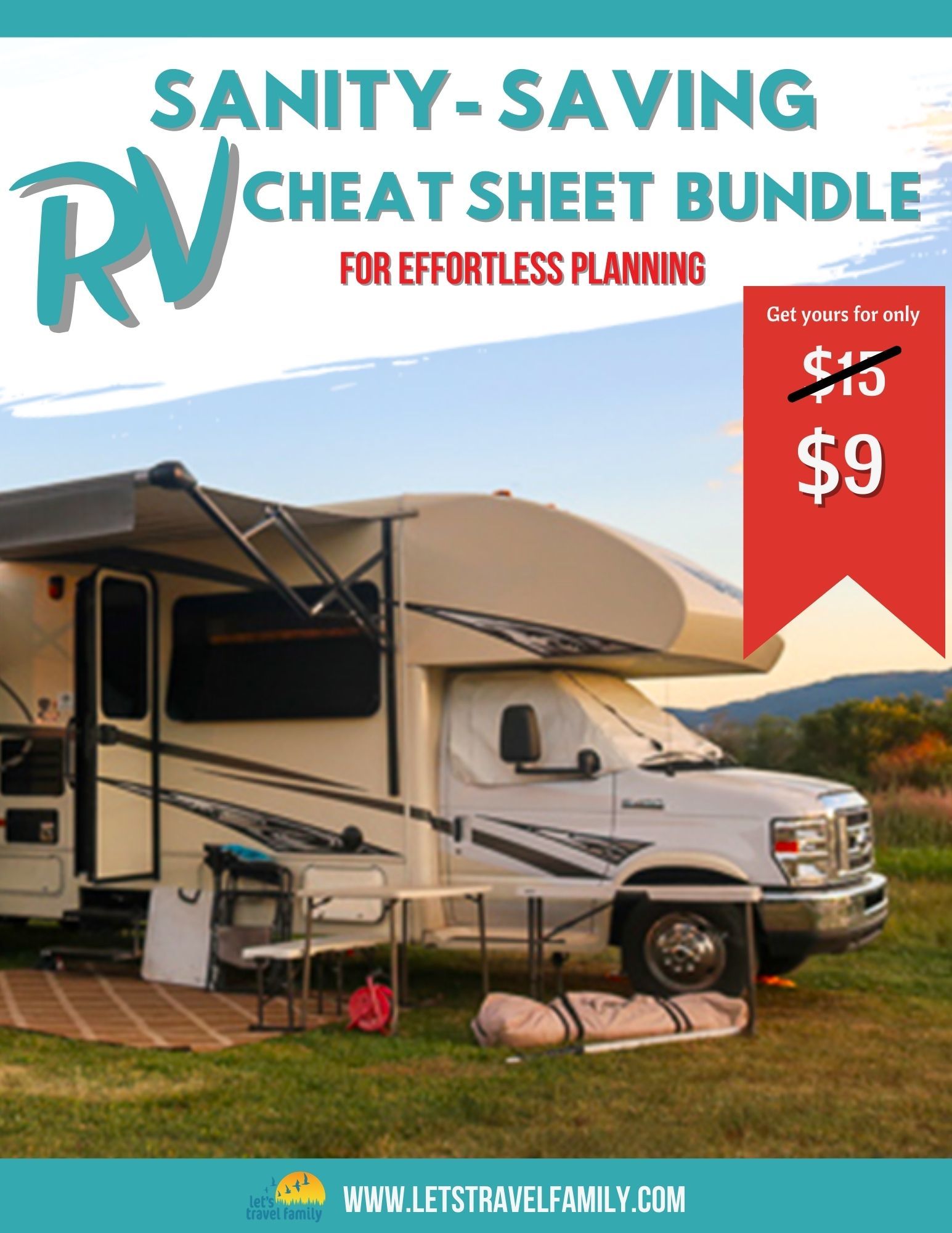 Sanity Saving RV Cheat Sheet Bundle 9