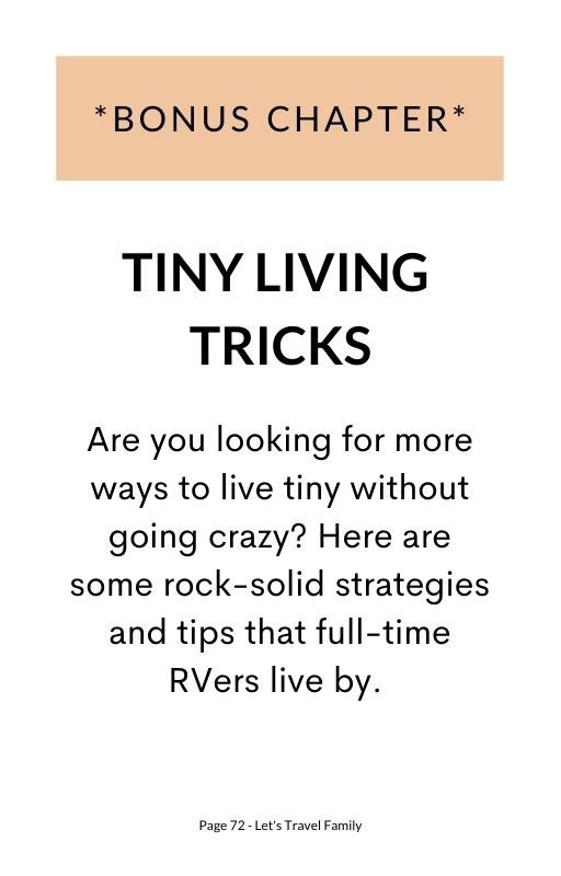 Tiny Living Tricks