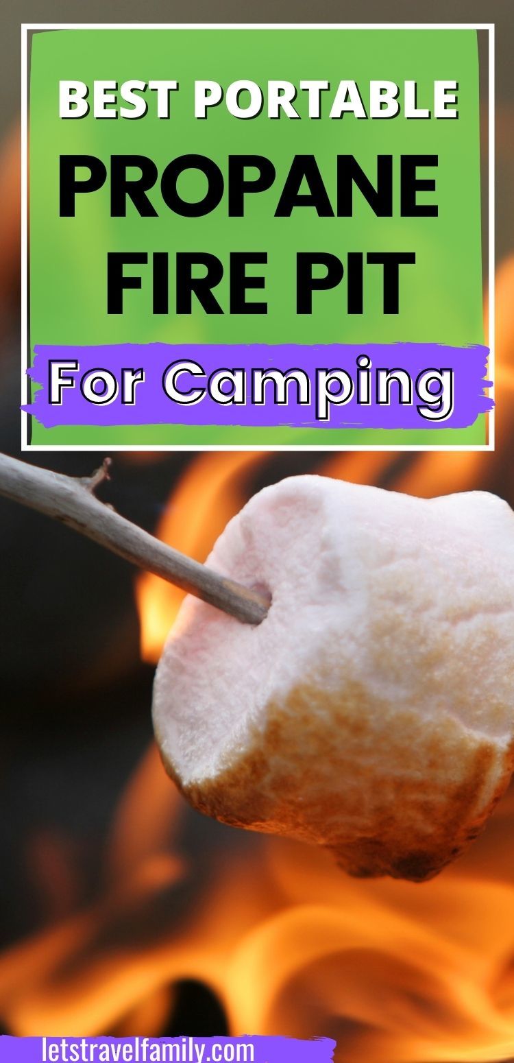 Best Portable Propane Fire Pit for Camping