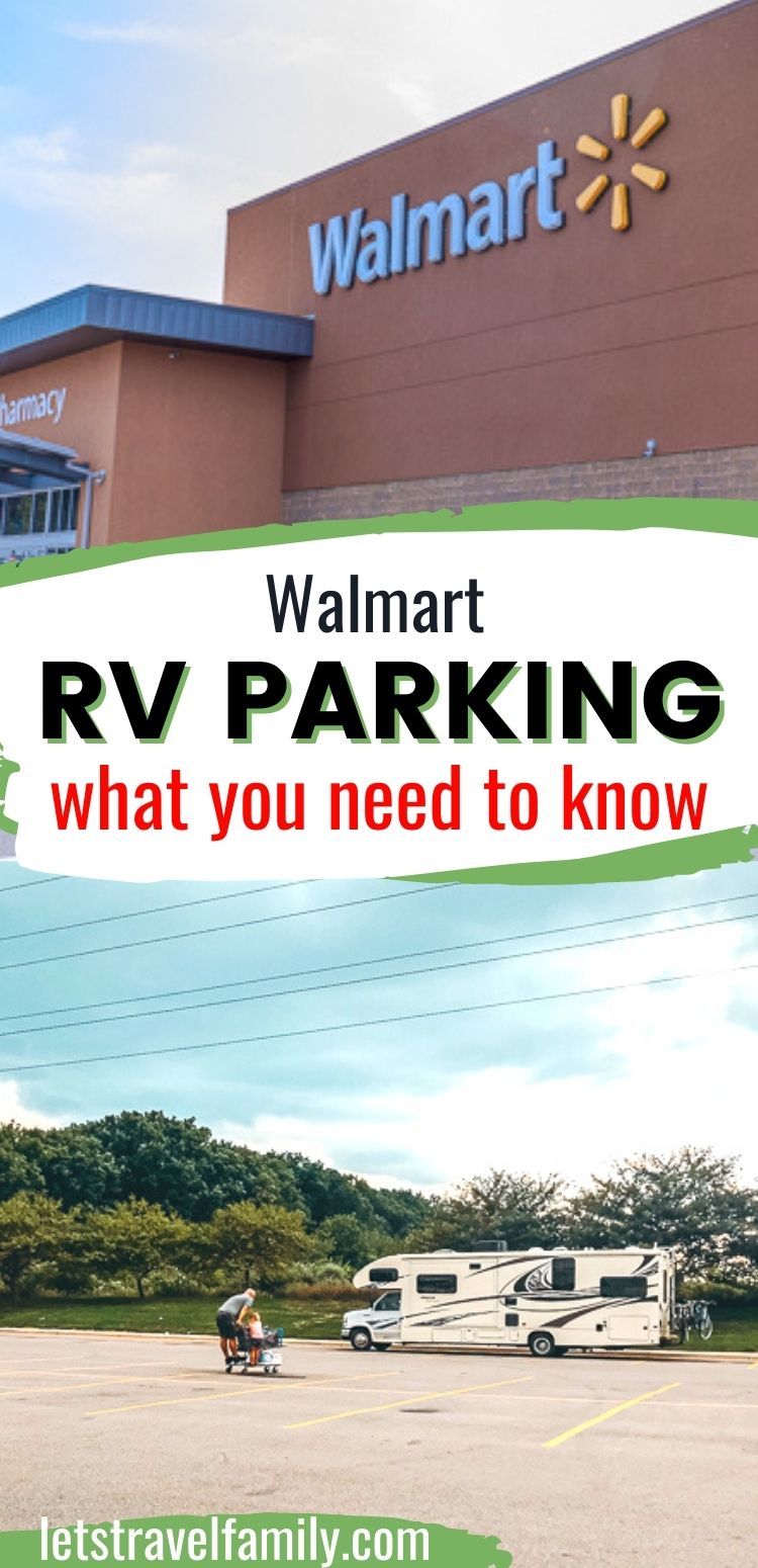 Walmart RV Parking