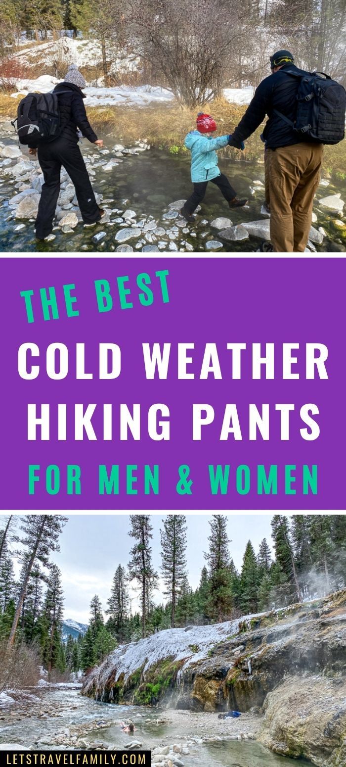 Best Cold Weather Hiking Pants for Men and Women