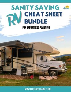 Sanity Saving RV Cheat Sheet Bundle