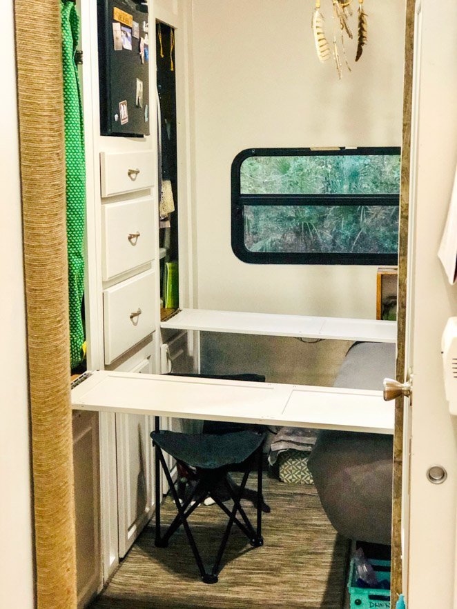 RV office ideas a great RV desk