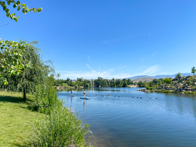 Boise Cascade Lake Loop near Esther Simplot Park Boise