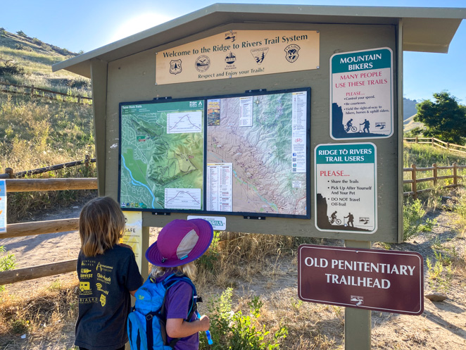 Table Rock Trails with kids