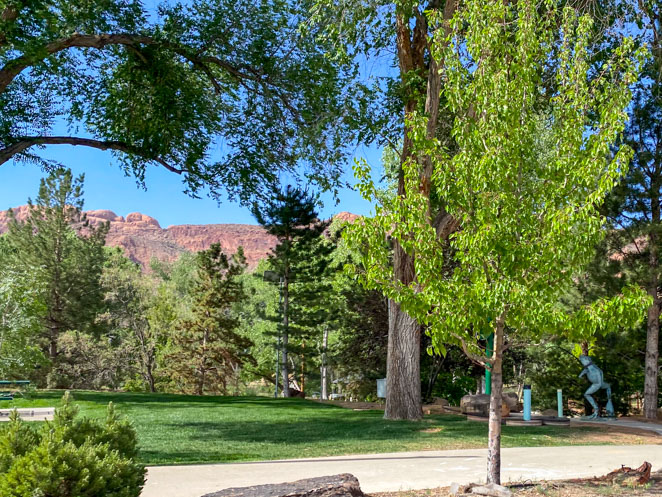 Rotary Park Moab with kids