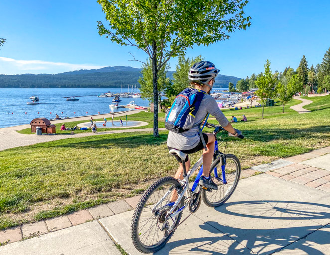 Bike Around Downtown McCall