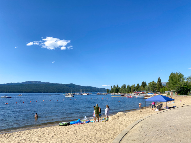 Legacy Park and Beach McCall Idaho