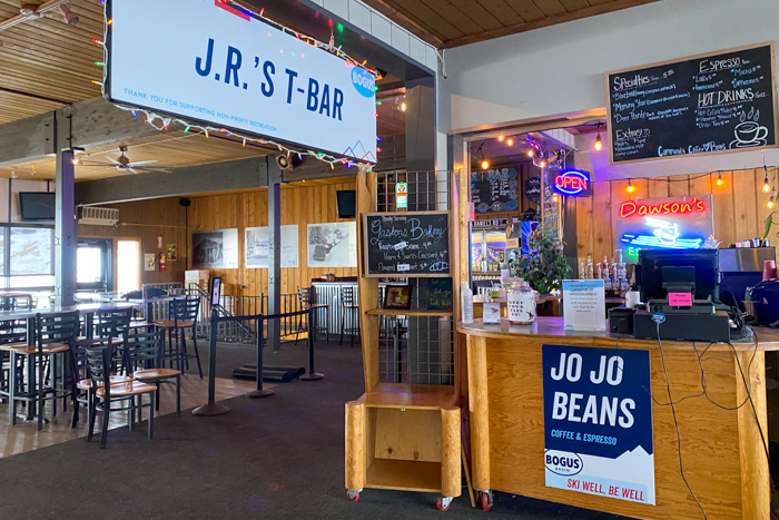 Coffee shop at Bogus Basin