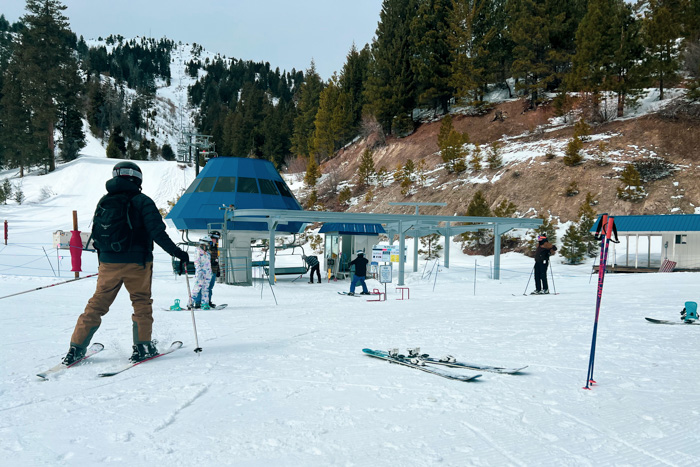 Idaho Ski areas Bogus ski lift