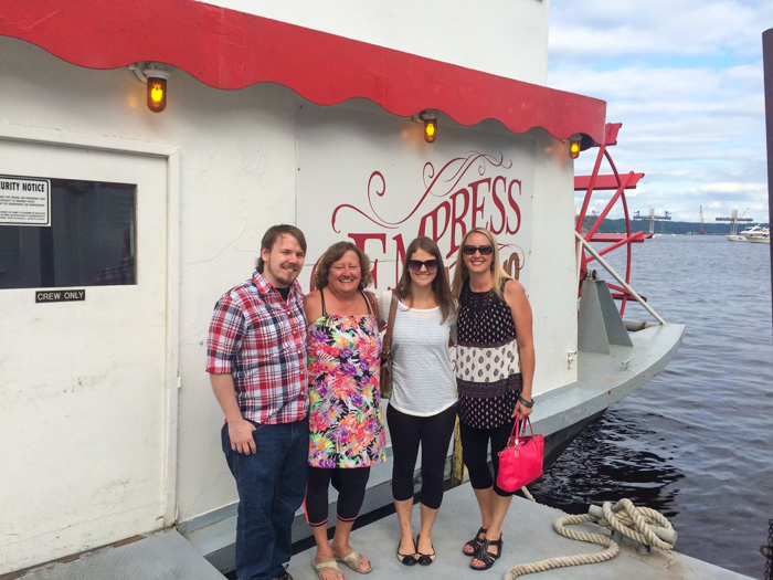 Stillwater Riverboats Cruise with family