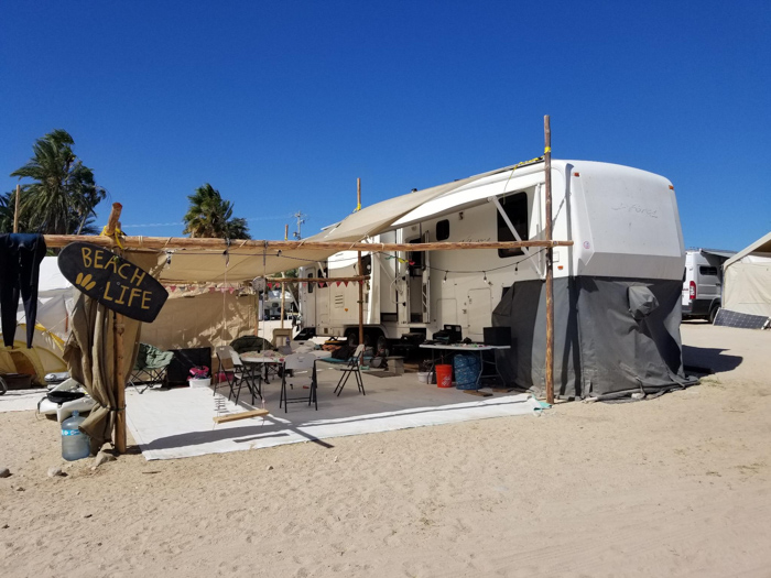 RV in Baja Mexico