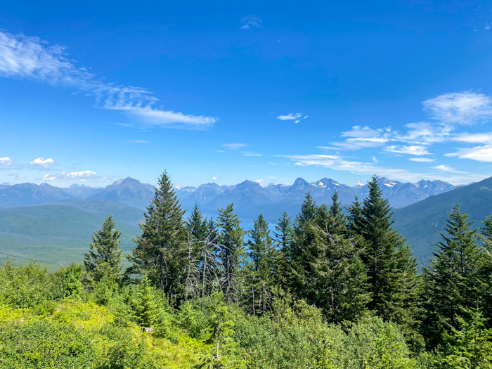 Apgar Lookout over Lake McDonald