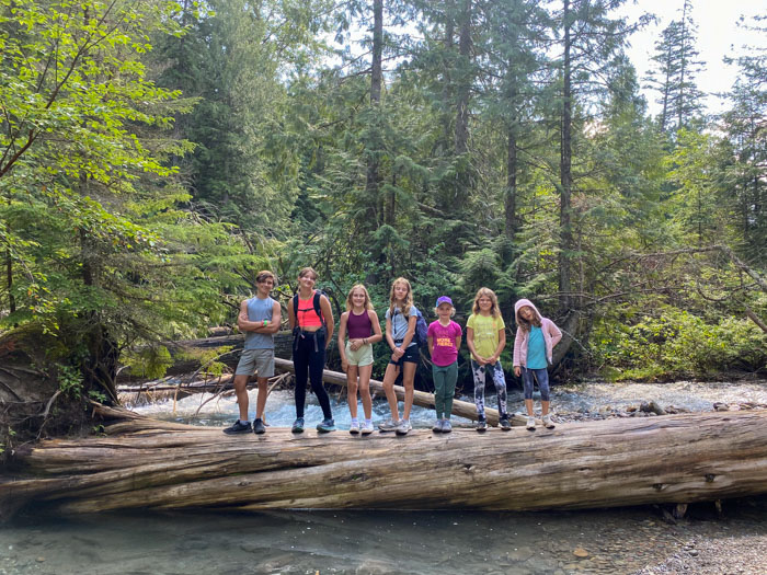 Avalanche Lake Glacier National Park with kids