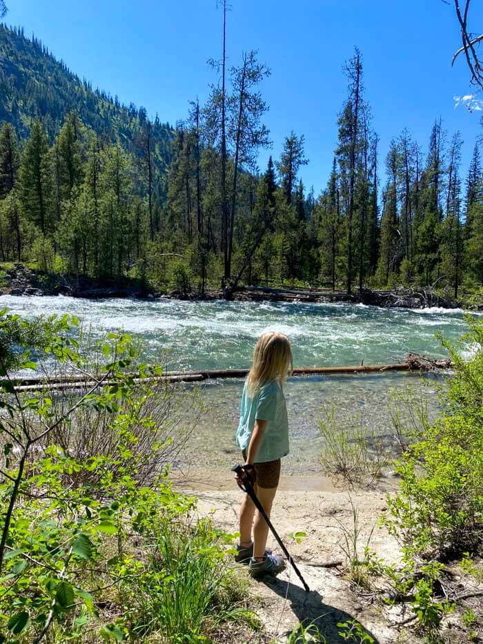 Hiking in Stanley Idaho