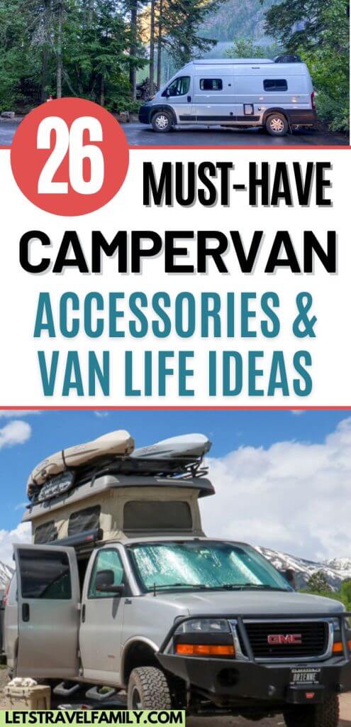 26 Must Have Campervan Accessories and Van Life Ideas