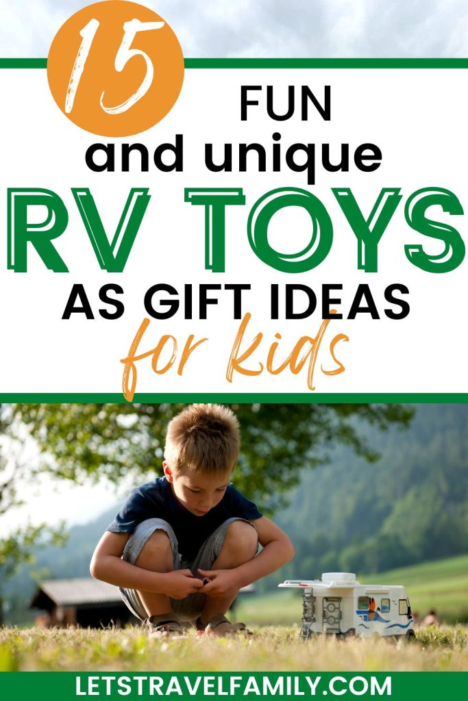 RV Toys as Gift Ideas for kids