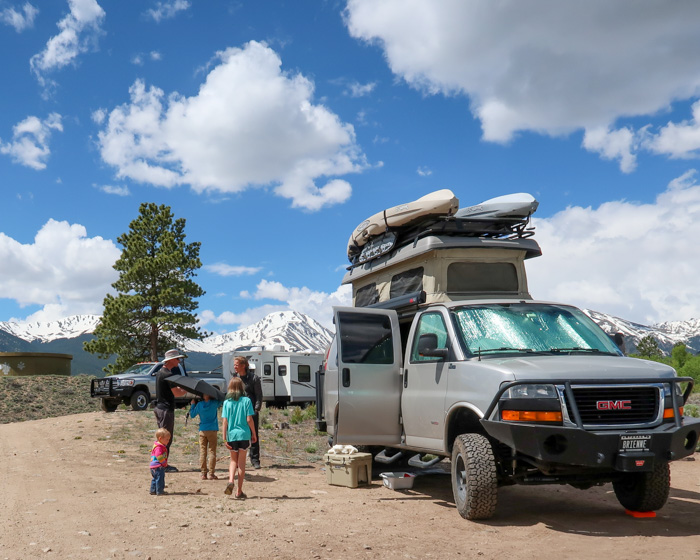 full time living rv insurance in a campervan