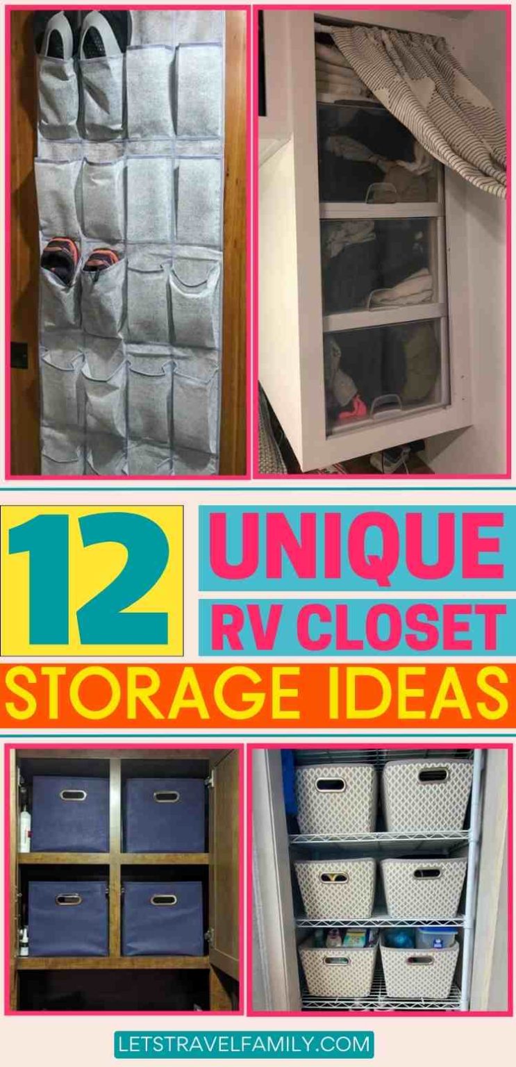 12 Unique RV Closet Storage Ideas Let's Travel Family