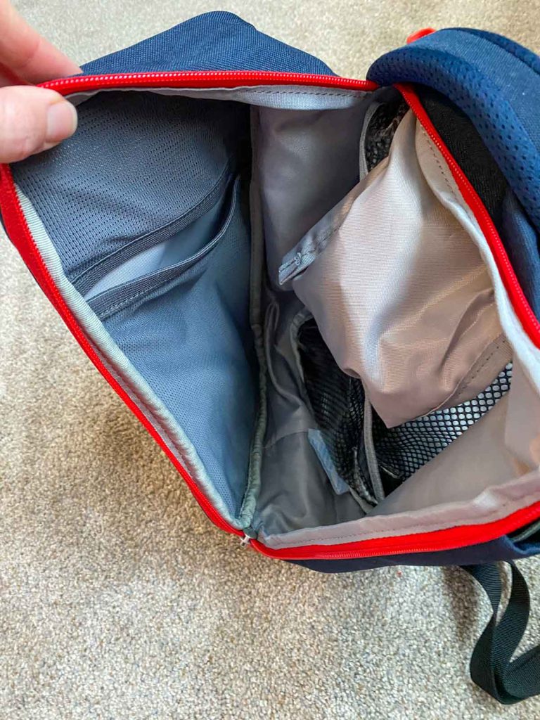 Pockets inside TinyBag