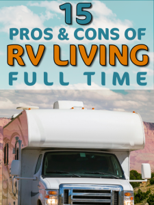 pros and cons of RV living full time