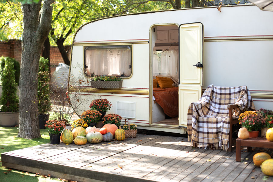 Fun And Unique RV Camper Decorations for Halloween